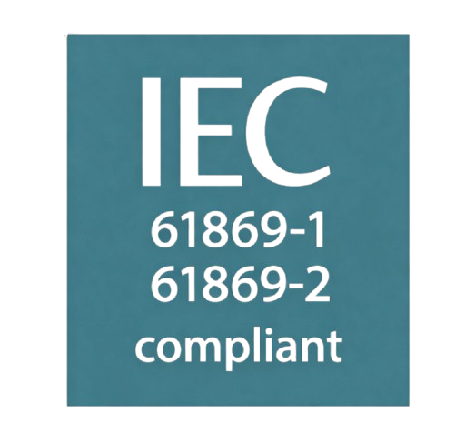 Tuân thủ IEC 61869